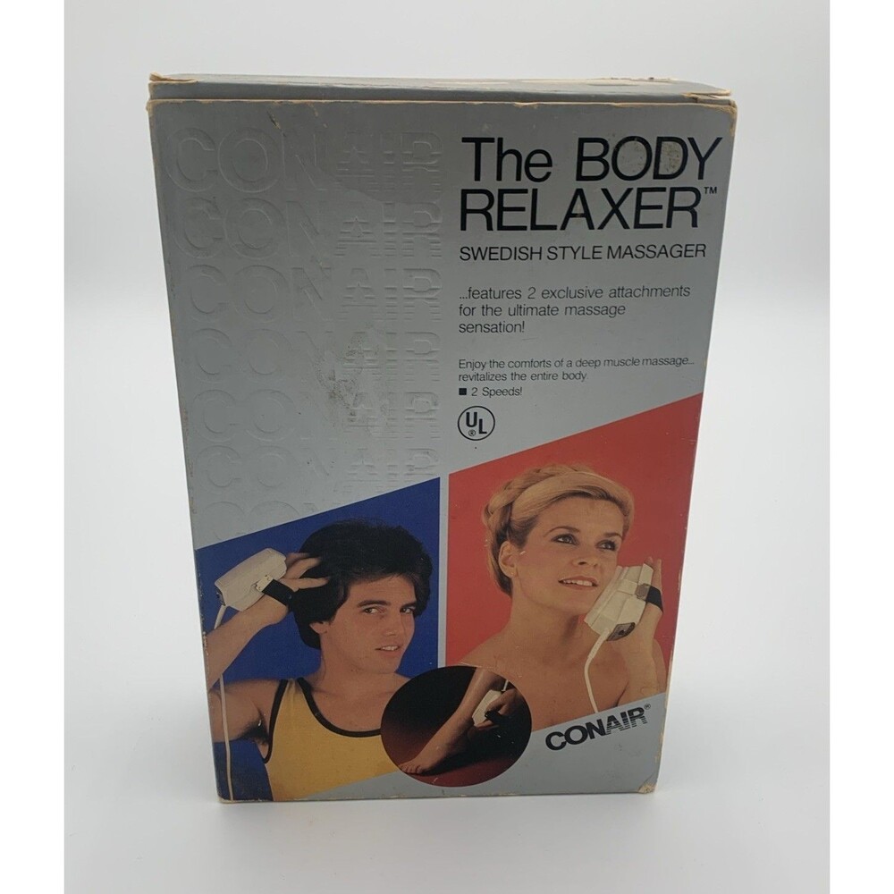 VTG • CONAIR • SM20 • Body Relaxer • Swedish Style Massager • 1980